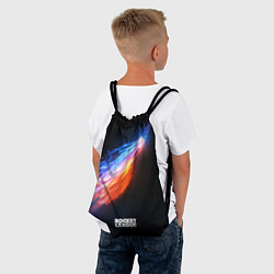 Рюкзак-мешок Rocket League, цвет: 3D-принт — фото 2