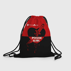 Мешок для обуви Poison heart