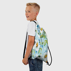 Рюкзак-мешок Ромашки, цвет: 3D-принт — фото 2