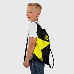 Рюкзак-мешок FC Borussia Dortmund: Star, цвет: 3D-принт — фото 2