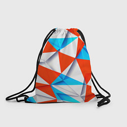 Рюкзак-мешок Треугольники, цвет: 3D-принт