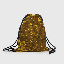 Рюкзак-мешок Золотые кубики, цвет: 3D-принт