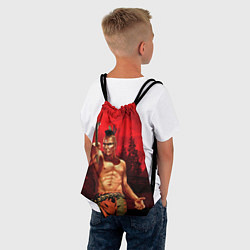 Рюкзак-мешок Дикий индеец, цвет: 3D-принт — фото 2
