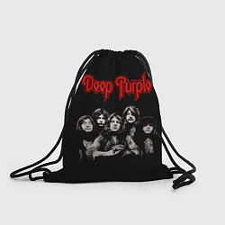 Рюкзак-мешок Deep Purple, цвет: 3D-принт