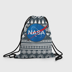 Рюкзак-мешок NASA: New Year, цвет: 3D-принт