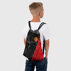 Рюкзак-мешок FC Manchester United: Abstract, цвет: 3D-принт — фото 2