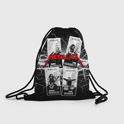 Рюкзак-мешок Metallica Band, цвет: 3D-принт