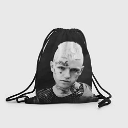 Рюкзак-мешок Lil Peep: Black Edition, цвет: 3D-принт