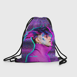 Рюкзак-мешок Lil Peep: Glitch, цвет: 3D-принт