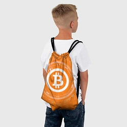 Рюкзак-мешок Bitcoin Tech, цвет: 3D-принт — фото 2