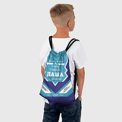 Рюкзак-мешок Очень сладкая Даша, цвет: 3D-принт — фото 2
