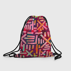 Рюкзак-мешок Geometry Etnic, цвет: 3D-принт