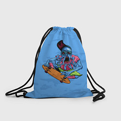 Рюкзак-мешок Skull Skate, цвет: 3D-принт