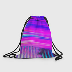 Рюкзак-мешок Неоновые линии, цвет: 3D-принт