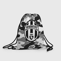 Рюкзак-мешок FC Juventus: Camouflage, цвет: 3D-принт