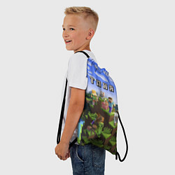 Рюкзак-мешок Майнкрафт: Таня, цвет: 3D-принт — фото 2