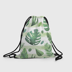 Рюкзак-мешок Тропические джунгли, цвет: 3D-принт