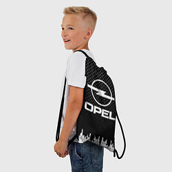 Рюкзак-мешок Opel: Black Side, цвет: 3D-принт — фото 2
