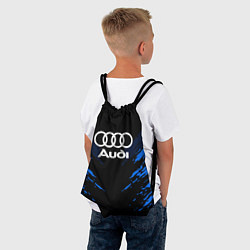 Рюкзак-мешок Audi: Blue Anger, цвет: 3D-принт — фото 2