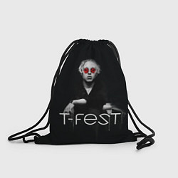 Рюкзак-мешок T-Fest: Black Style, цвет: 3D-принт