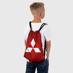 Рюкзак-мешок Mitsubishi: Red Light, цвет: 3D-принт — фото 2