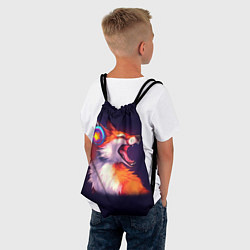 Рюкзак-мешок Disco Fox, цвет: 3D-принт — фото 2
