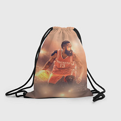 Рюкзак-мешок NBA Rockets 13, цвет: 3D-принт