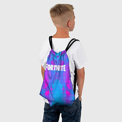 Рюкзак-мешок Fortnite: Acid Neon, цвет: 3D-принт — фото 2