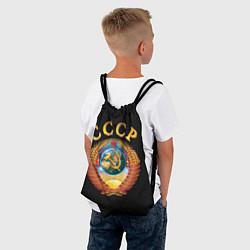 Рюкзак-мешок Советский Союз, цвет: 3D-принт — фото 2