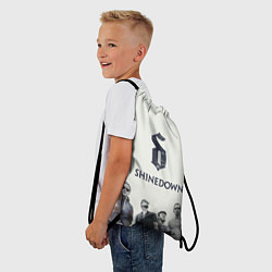 Рюкзак-мешок Shinedown Band, цвет: 3D-принт — фото 2