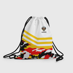 Рюкзак-мешок Российская Империя: Камуфляж, цвет: 3D-принт