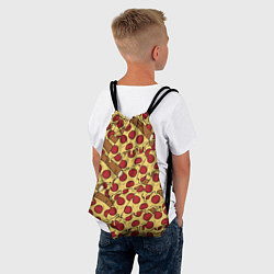 Рюкзак-мешок Любитель пиццы, цвет: 3D-принт — фото 2