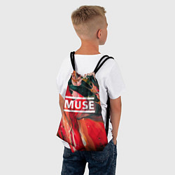 Рюкзак-мешок MUSE: Red Colours, цвет: 3D-принт — фото 2