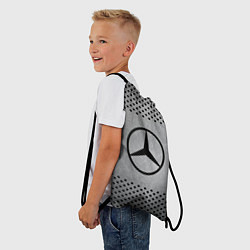 Рюкзак-мешок Mercedes-Benz: Hardened Steel, цвет: 3D-принт — фото 2
