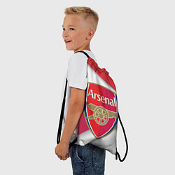 Рюкзак-мешок FC Arsenal, цвет: 3D-принт — фото 2
