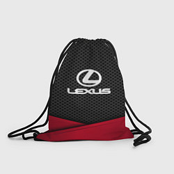Рюкзак-мешок Lexus: Grey Carbon, цвет: 3D-принт