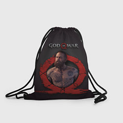 Рюкзак-мешок God of War: Baldur, цвет: 3D-принт