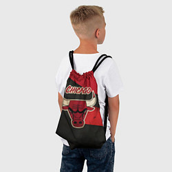 Рюкзак-мешок Chicago Bulls: Old Style, цвет: 3D-принт — фото 2