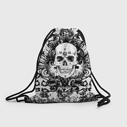 Мешок для обуви Grunge Skull