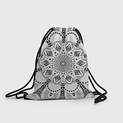Рюкзак-мешок Линейная мандала, цвет: 3D-принт