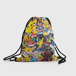 Рюкзак-мешок Pokemon Bombing, цвет: 3D-принт