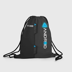 Рюкзак-мешок RK800 Android, цвет: 3D-принт