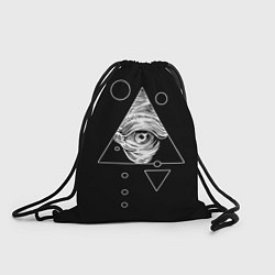 Рюкзак-мешок Всевидящее око, цвет: 3D-принт