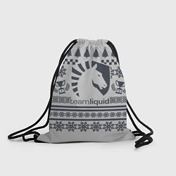 Рюкзак-мешок Team Liquid: Grey Winter, цвет: 3D-принт