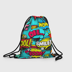 Рюкзак-мешок Кислотный поп-арт, цвет: 3D-принт