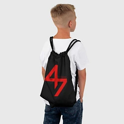 Рюкзак-мешок Hitman: Agent 47, цвет: 3D-принт — фото 2