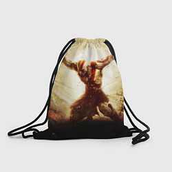 Рюкзак-мешок Воинственный Кратос, цвет: 3D-принт