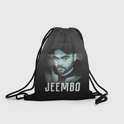 Рюкзак-мешок Jeembo glitch, цвет: 3D-принт