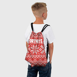 Рюкзак-мешок Fortnite New Year, цвет: 3D-принт — фото 2