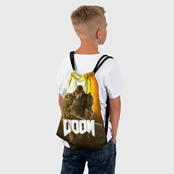 Рюкзак-мешок DOOM: Soldier, цвет: 3D-принт — фото 2